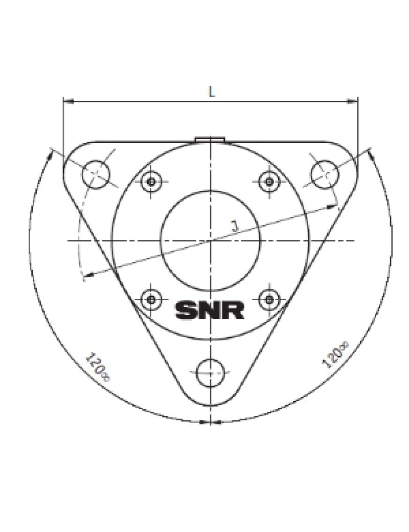 F.11207 Разъемный стационарный корпус SNR