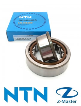 NJ2208ET2X Однорядный цилиндрический роликовый подшипник NTN